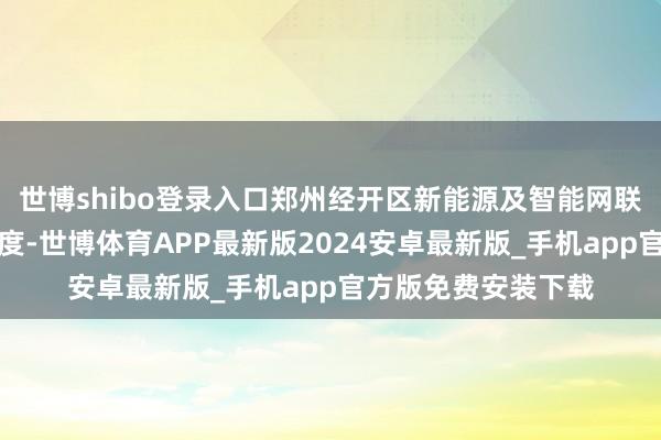世博shibo登录入口郑州经开区新能源及智能网联汽车产业已颇有限度-世博体育APP最新版2024安卓最新版_手机app官方版免费安装下载