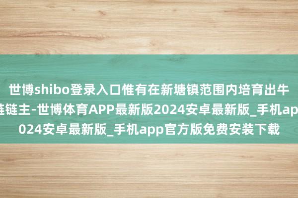 世博shibo登录入口惟有在新塘镇范围内培育出牛仔服装产业链和革命链链主-世博体育APP最新版2024安卓最新版_手机app官方版免费安装下载